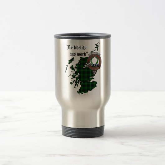 MacArthur Clan Badge Travel Mug (Centre)