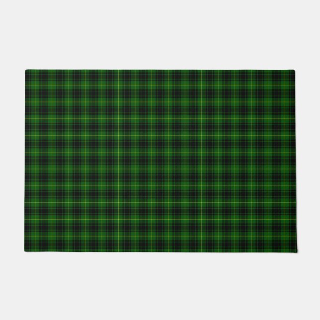 MacArthur tartan groene vleid Deurmat (Voorkant)