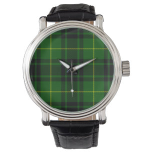 MacArthur tartan groene vleid Horloge