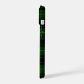 MacArthur tartan groene vleid iPhone 15 Hoesje (Linkerkant)