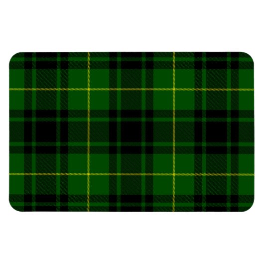 MacArthur tartan groene vleid Magneet (Horizontaal)