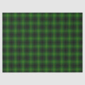 MacArthur tartan groene vleid Tissuepapier (Voorkant)