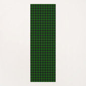 MacArthur tartan groene vleid Yogamat (Voorkant)