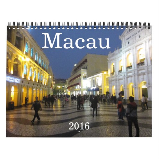 macau 2016 kalender (Hoes)