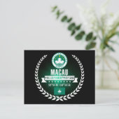 Macau Briefkaart (Staand voorkant)