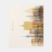 Macau, China | City Skyline Fleece Deken (Voorkant)