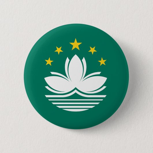 Macau Flag Button (Voorkant)