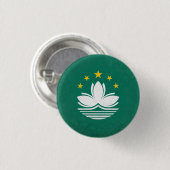 Macau Ronde Button 3,2 Cm (Voorkant /achterkant)