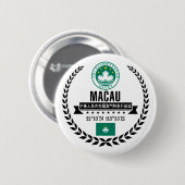 Macau Ronde Button 5,7 Cm (Voorkant /achterkant)