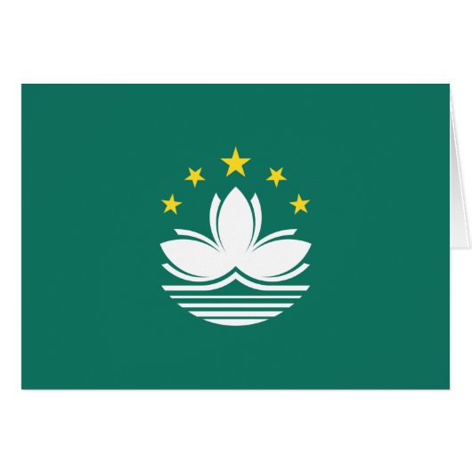 Macau-vlag (Voorkant Horizontaal)