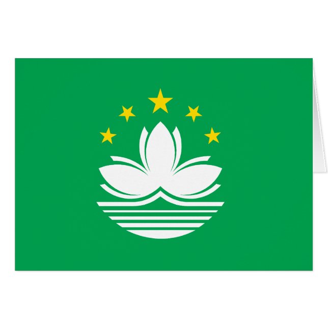 Macau-vlag (Voorkant Horizontaal)