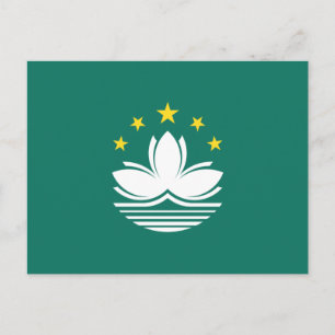 Macau-vlag Briefkaart