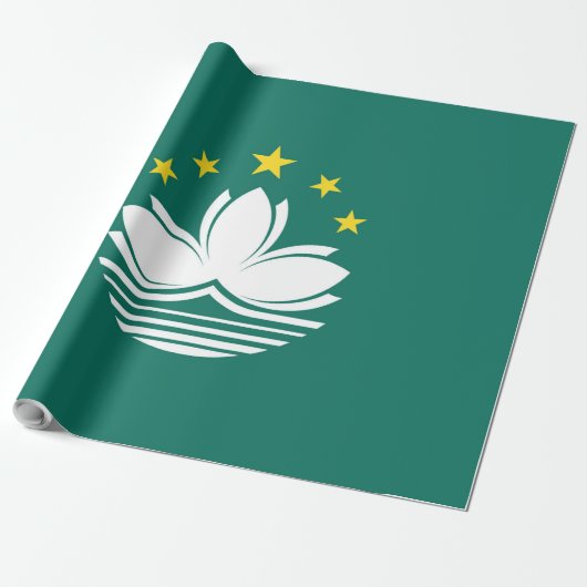 Macau-vlag Cadeaupapier (Uitgerold)