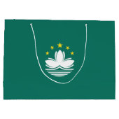 Macau-vlag Groot Cadeauzakje (Achterkant)