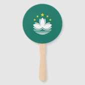 Macau-vlag Handwaaier (Voorkant)