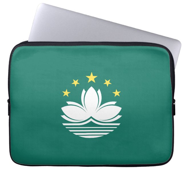 Macau-vlag Laptop Sleeve (Voorkant)