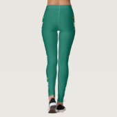 Macau-vlag Leggings (Achterkant)