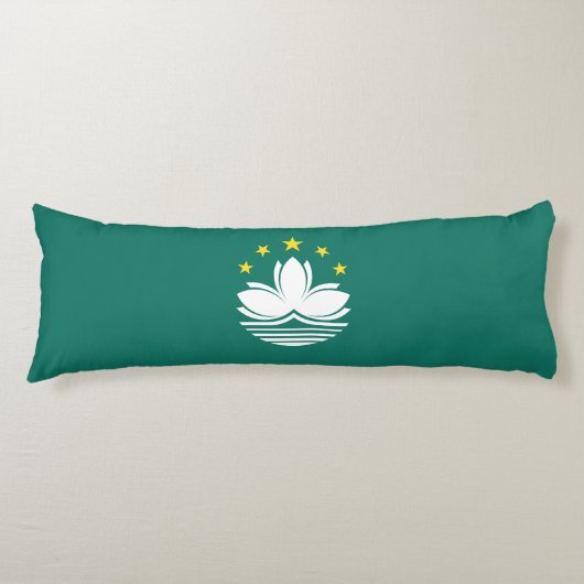 Macau-vlag Lichaamskussen (Voorkant)