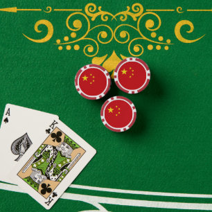 Macau-vlag Poker Chips