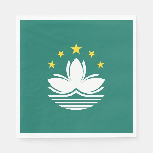 Macau-vlag Servet (Voorkant)