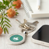 Macau-vlag Sleutelhanger (Zijkant)