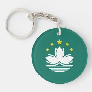 Macau vlag sleutelhanger