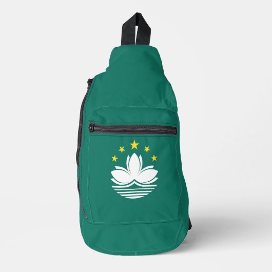 Macau-vlag Sling Bag (Voorkant)