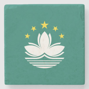 Macau-vlag Stenen Onderzetter