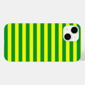 Macau vlag strepen land lijnen symbool groen geel Case-Mate iPhone case (Achterkant (horizontaal))
