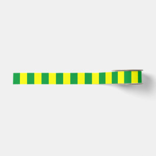 Macau vlag strepen land lijnen symbool groen geel grosgrain lint