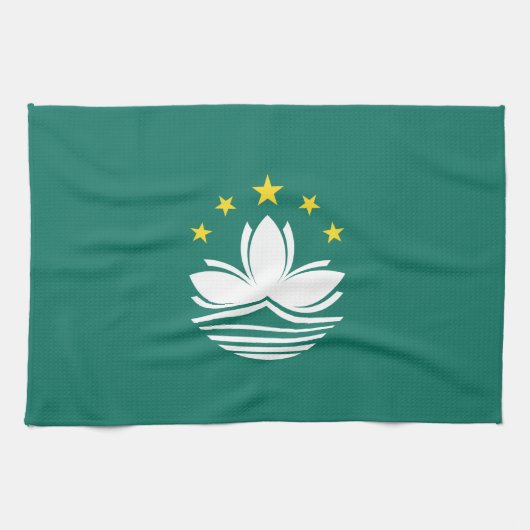 Macau-vlag Theedoek (Horizontaal)