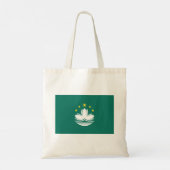 Macau-vlag Tote Bag (Achterkant)