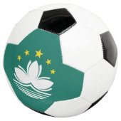 Macau-vlag Voetbal (Drie kwart)