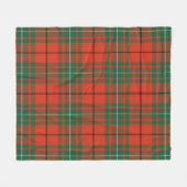MacAulay Oude Plaid Fleece Deken (Voorkant (Horizontaal))