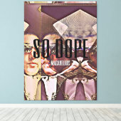 macavelius' "SO DOPE" exclusieve afdekplaat Canvas Afdruk (Insitu (Houten vloer))