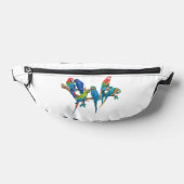 Macaw Colorful Birds Fanny Pack (Poser)