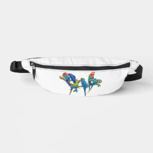 Macaw Kleurrijke Vogels Fanny Pack Heuptasje