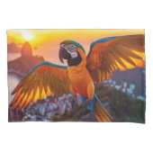 Macaw Kussensloop (Voorkant)