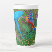 Macaw papegaaien in het Oerwoud Latte Mok (Voorkant)
