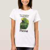 Macaw Parrot Bird Chatterbox Funny T-shirt (Voorkant)