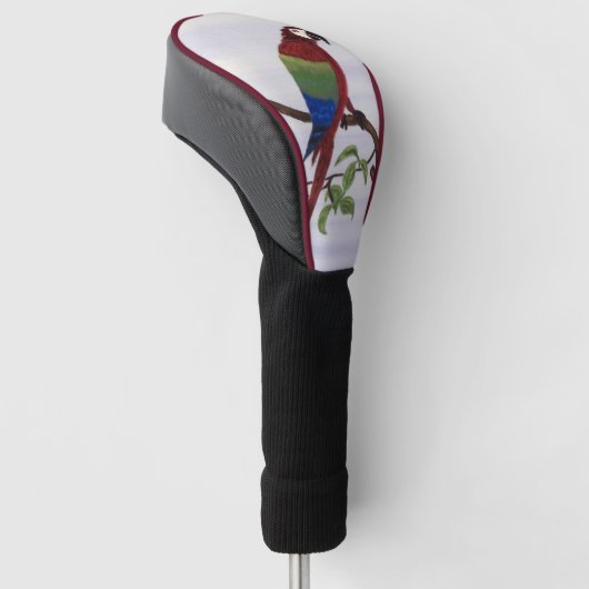 Macaw Parrot Golfheadcover (Schuin)