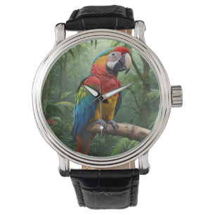 Macaw Parrot Horloge