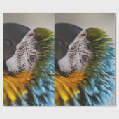 Macaw Parrot inpakpapier (Vlak)