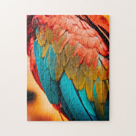Macaw Parrot is dicht bij elkaar Legpuzzel (Verticaal)
