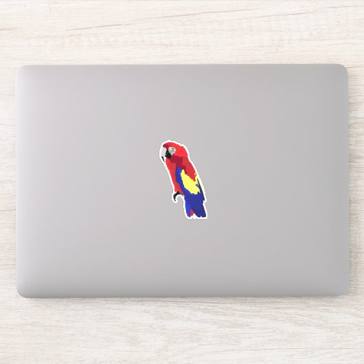 Macaw Parrot Laptop Phone Sticker (Computer)