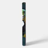 Macaw Parrot met bubbels Case-Mate iPhone Case (Achterkant / Links)