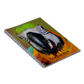 Macaw Parrot Oiseau Art Carnet animal (Côté Droit)