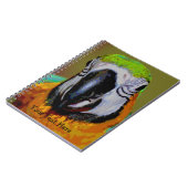 Macaw Parrot Oiseau Art Carnet animal (Côté gauche)