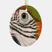 Macaw Parrot Ornament Harlequin Macaw Eye (Rechts)