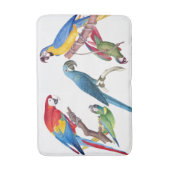 Macaw Parrot Vogels Dier Wildlife Bath Mat (Voorkant Verticaal)